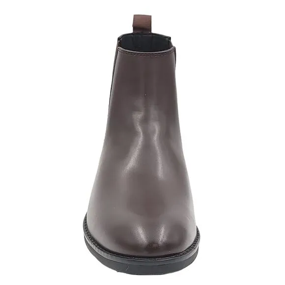 Alfani Men Luka 2 Pull On Chelsea Boots Size US 11M Brown Faux Leather