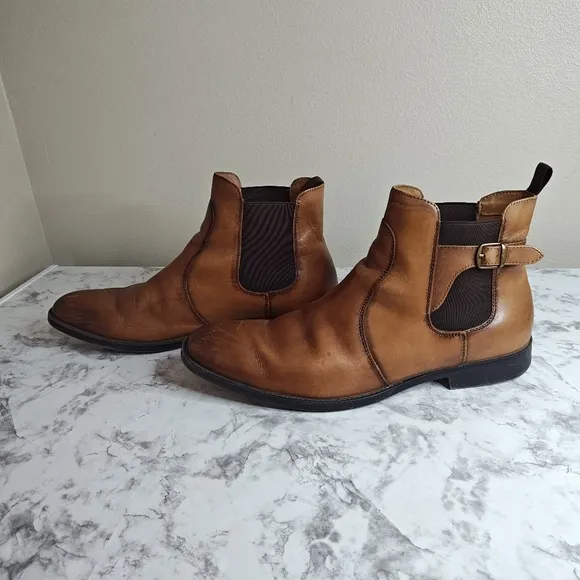 Alfani Ramon Men's Leather Chelsea Boots