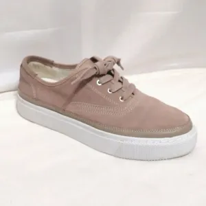 All Saints Bella Suede Leather Lace Up Platform Women's Sneakers US 10