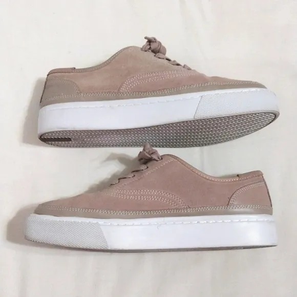 All Saints Bella Suede Leather Lace Up Platform Women's Sneakers US 10