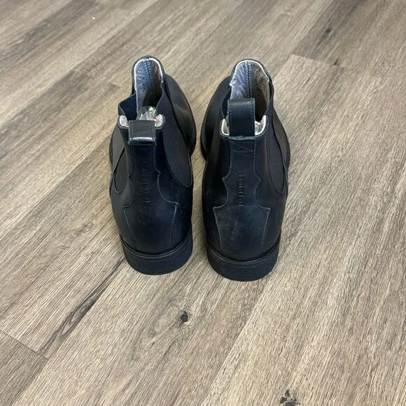 All Saints Creed Leather Chelsea Boots