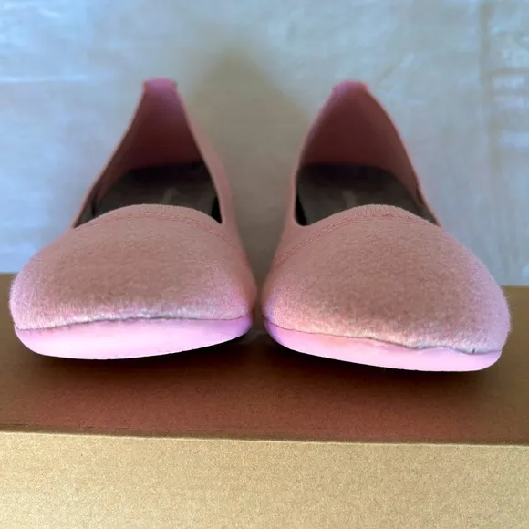 ALLBIRDS NIB Ballet Flats Wool Breezers Buoyant Pink--8.5