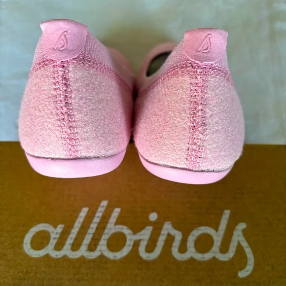 ALLBIRDS NIB Ballet Flats Wool Breezers Buoyant Pink--8.5