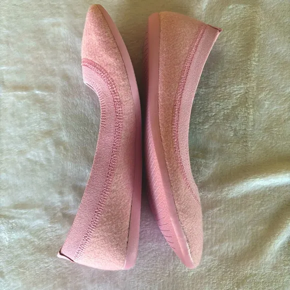 ALLBIRDS NIB Ballet Flats Wool Breezers Buoyant Pink--8.5