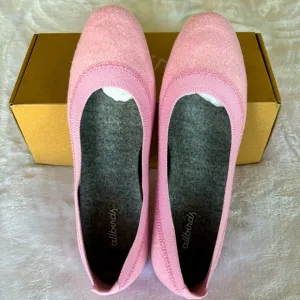ALLBIRDS NIB Ballet Flats Wool Breezers Buoyant Pink--8.5