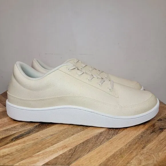 Allbirds Plant Pacers Sneakers Mens Size 14 White Low Top Lace Up Vegan Leather