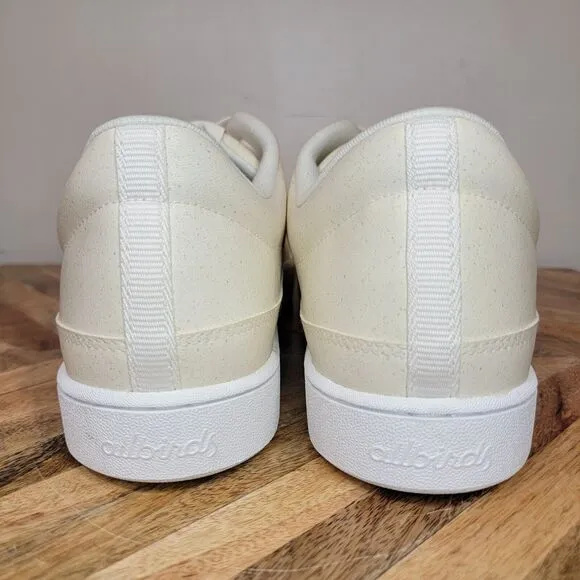 Allbirds Plant Pacers Sneakers Mens Size 14 White Low Top Lace Up Vegan Leather