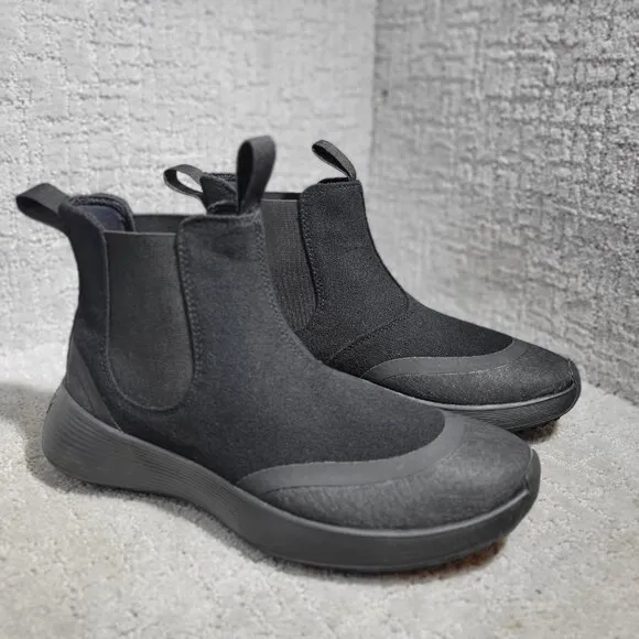 Allbirds Runner Chelsea Protect Women's Size 10.5 US Black Water-Repellent Boots