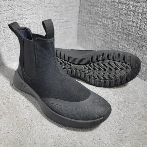 Allbirds Runner Chelsea Protect Women's Size 10.5 US Black Water-Repellent Boots