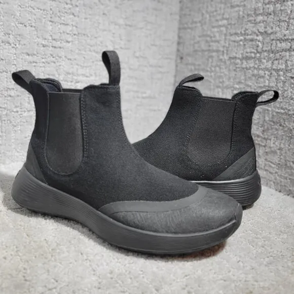 Allbirds Runner Chelsea Protect Women's Size 10.5 US Black Water-Repellent Boots