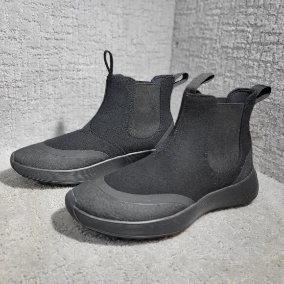 Allbirds Runner Chelsea Protect Women's Size 10.5 US Black Water-Repellent Boots