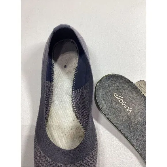 Allbirds Tree Blazers rare seashell flats in Gray