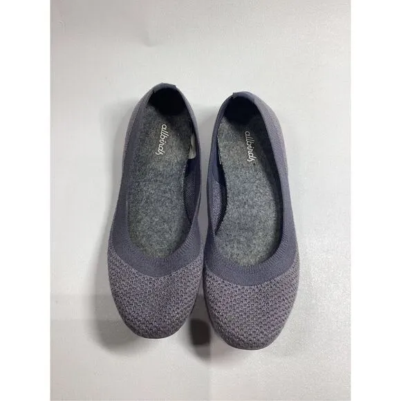 Allbirds Tree Blazers rare seashell flats in Gray