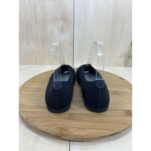 Allbirds Tree Breezers Black Point Toe Ballet Flats Womens Size 6
