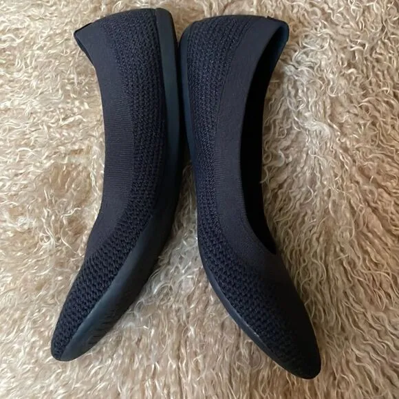 Allbirds Women's Tree Breezers Marine Sole Comfort Flats Size 8.5/ pristine