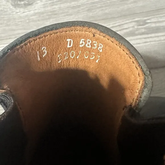 Allen Edmonds &quot;DENALI&quot; Leather Chelsea Boots Black USA Slip On Men's Size 13 New