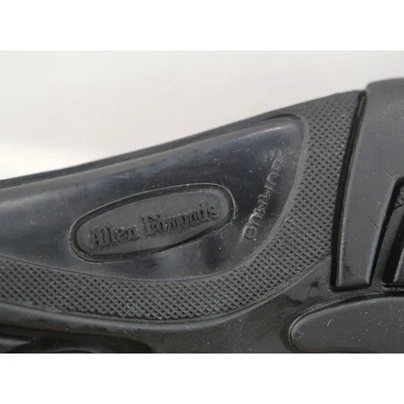 Allen‎ Edmonds Boulder Venetian Driving Black/Brown Loafers Men's SZ 9.5D