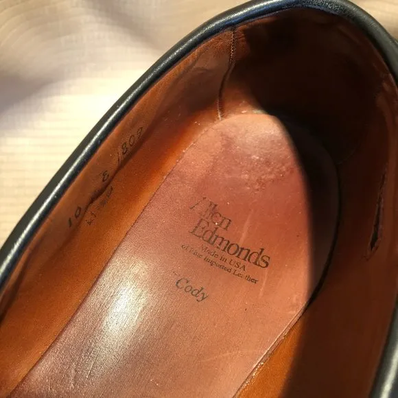 Allen Edmonds Cody Tassel Loafers, dress shoes, 10
