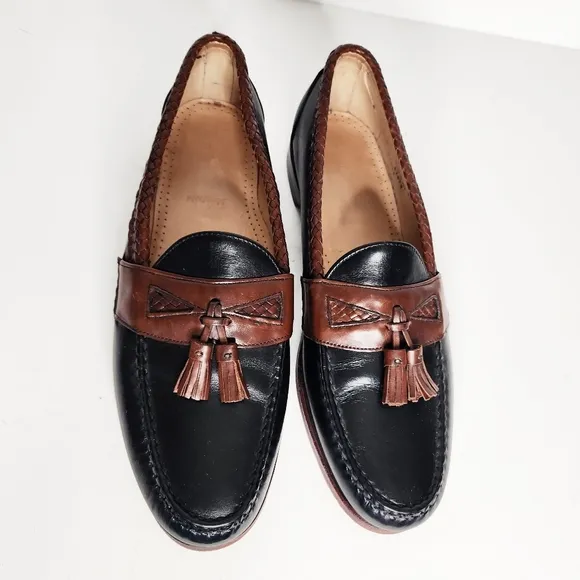 Allen Edmonds Maxfield Slip On Tassel Loafers Shoes Men's Size 14B