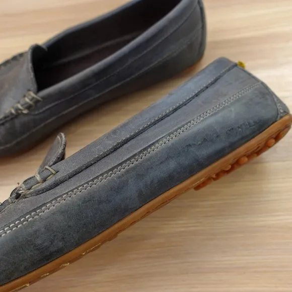 Allen Edmonds Mens Loafers 11.5 D Driving Dusty Moc Toe Mocassin Interstate 90