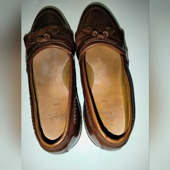 Allen Edmonds (Size 11) Men's Leather &quot;Cody&quot; Tassel Casual Slip-on Loafers