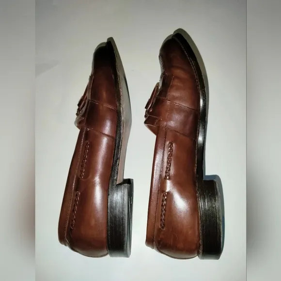Allen Edmonds (Size 11) Men's Leather &quot;Cody&quot; Tassel Casual Slip-on Loafers