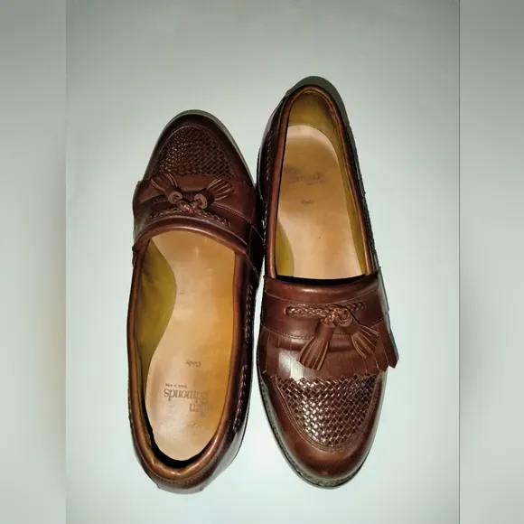 Allen Edmonds (Size 11) Men's Leather &quot;Cody&quot; Tassel Casual Slip-on Loafers