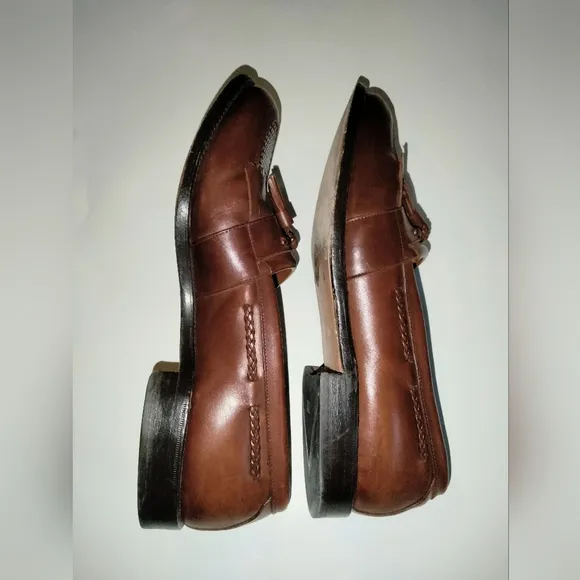 Allen Edmonds (Size 11) Men's Leather &quot;Cody&quot; Tassel Casual Slip-on Loafers