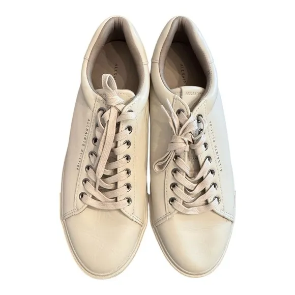 Allsaints Brody Leather Low Top Sneakers