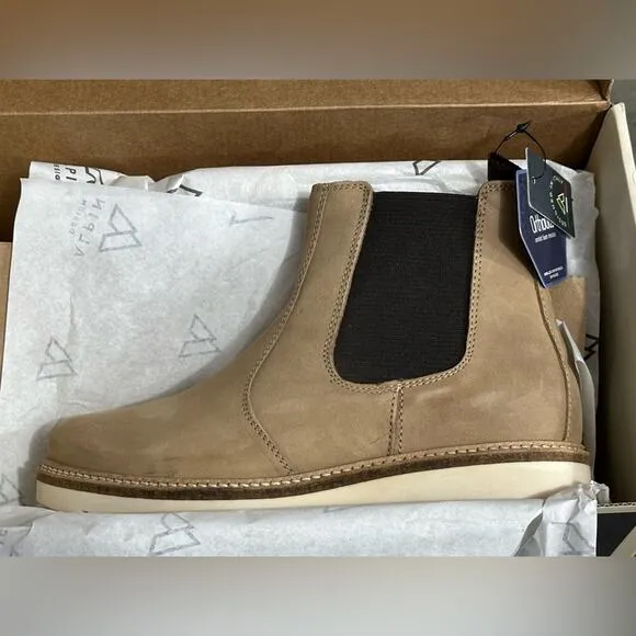 Alpine Design Women's Blaze Chelsea Boots Ivory Color AD23WCW006-IVY - NEW - 7