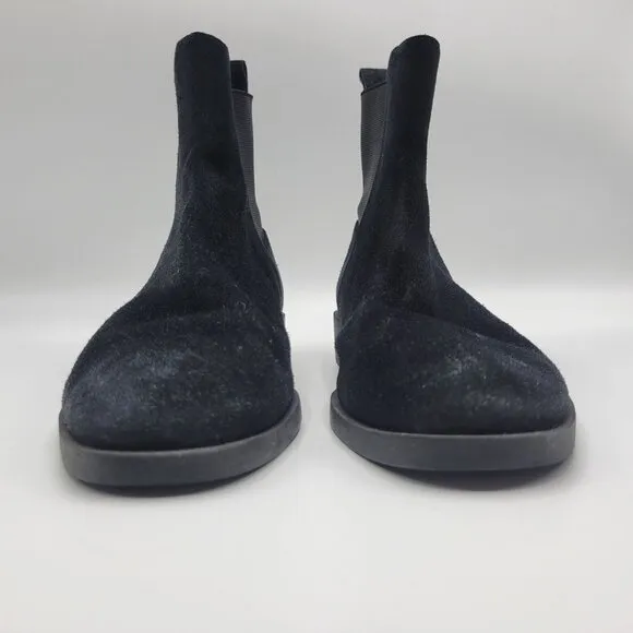 &amp; Other Stories Black Suede Ankle Chelsea Boots Size 37 US 7
