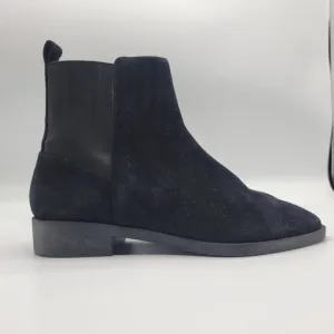 &amp; Other Stories Black Suede Ankle Chelsea Boots Size 37 US 7