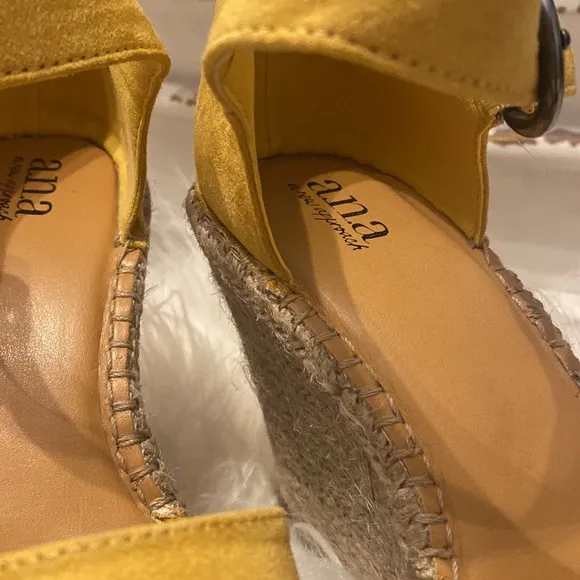 a.n.a ankle strap wedge sandals