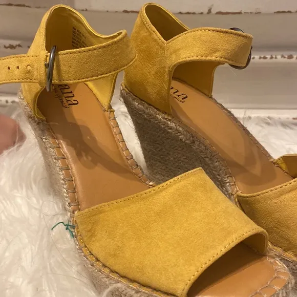 a.n.a ankle strap wedge sandals