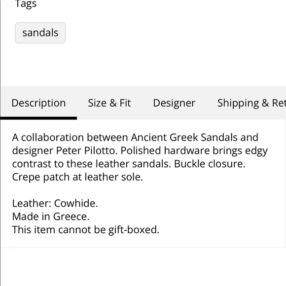 Ancient Greek Sandals x Peter Pilotto Alethea stud cross front leather sandals