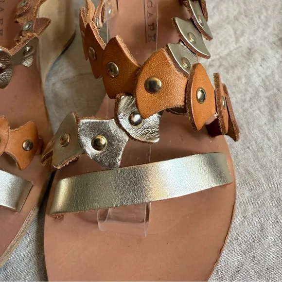 Ancient Greek Wedge Sandals