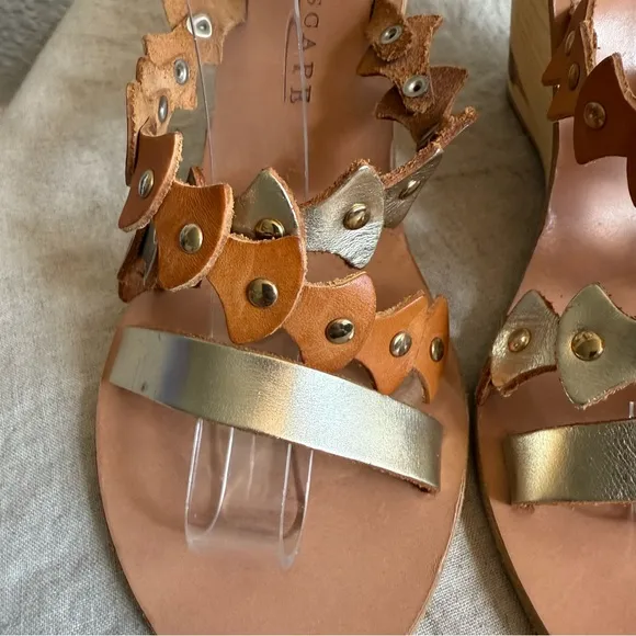 Ancient Greek Wedge Sandals