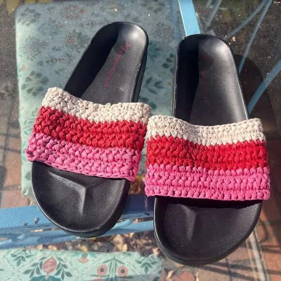 Anthropologie Amira Slide Sandals NWT