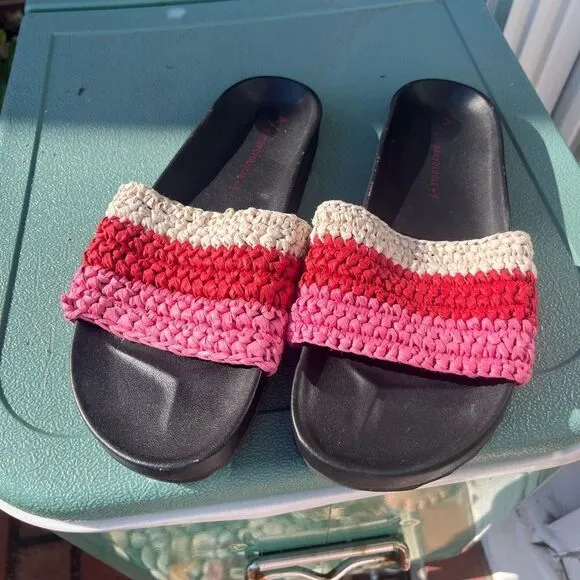Anthropologie Amira Slide Sandals NWT