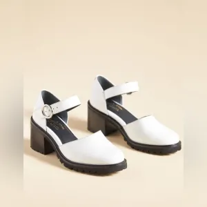 Anthropologie Seychelles Lock and Key Mary Jane Heels
