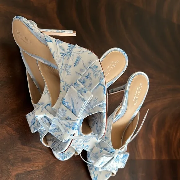 Antonio Melani x Born on Fifth Arden Bird Bow Dress Sandals.