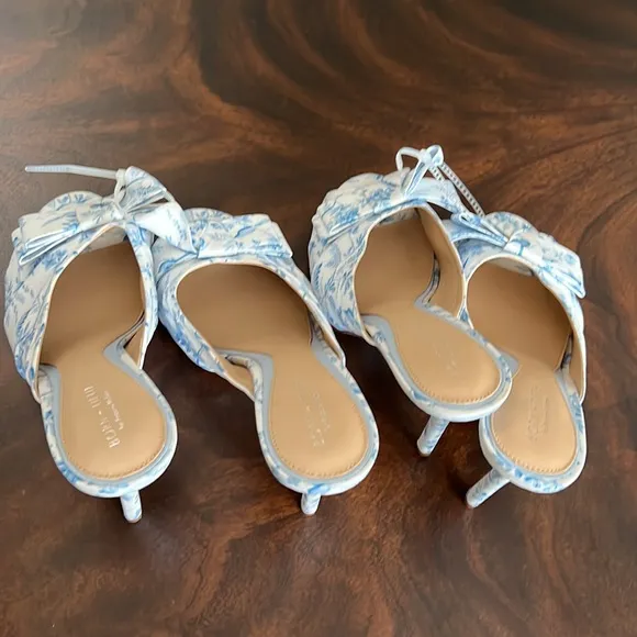 Antonio Melani x Born on Fifth Arden Bird Bow Dress Sandals.