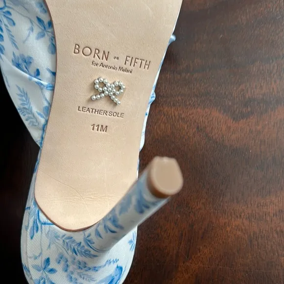 Antonio Melani x Born on Fifth Arden Bird Bow Dress Sandals.