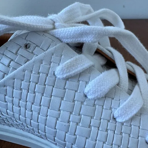 Aquatalia Alaric Embossed Leather Low-Top Sneakers