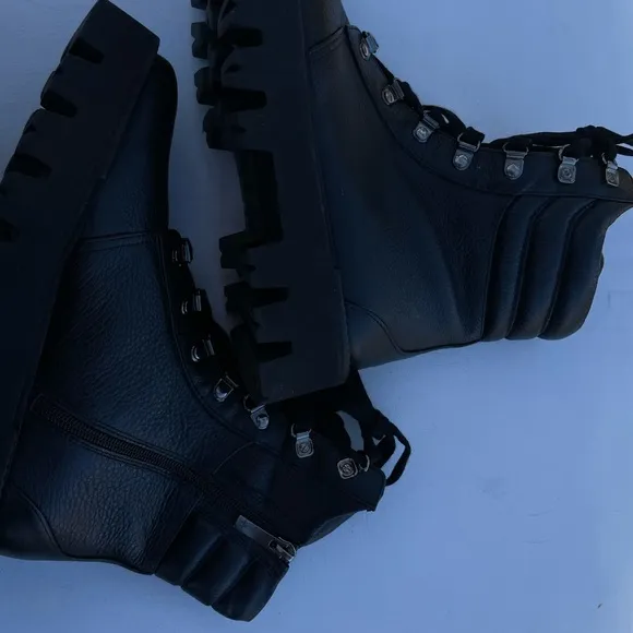 Aquatalia Alyssa Combat Boots