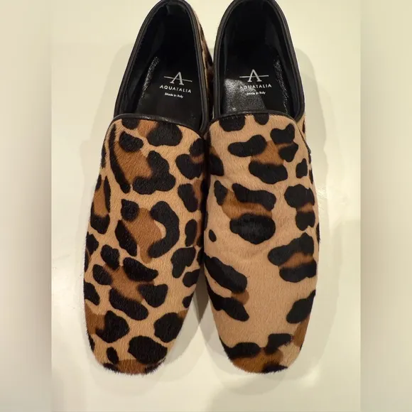 Aquatalia Flats Animal Print