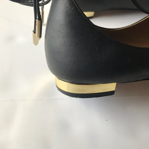 Aquazzura Christy Lace Up Flats