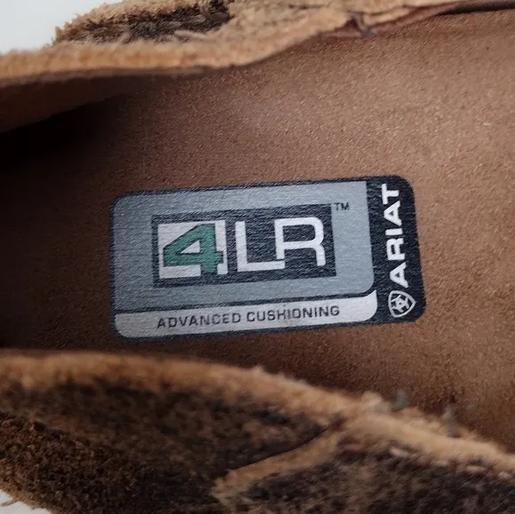 Ariat 4LR Gleeson Suede Leather Driving Moccasin Slip On Loafers Size 10D