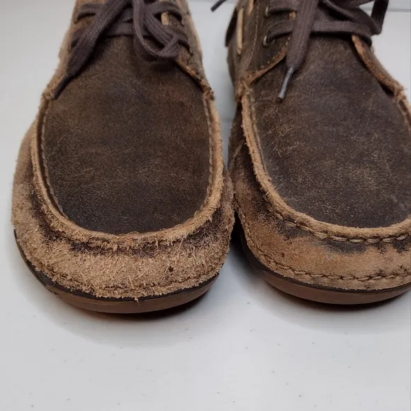 Ariat 4LR Gleeson Suede Leather Driving Moccasin Slip On Loafers Size 10D