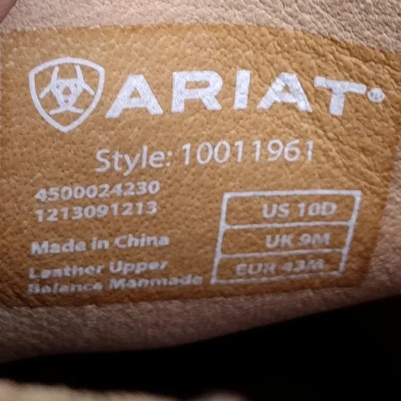 Ariat 4LR Gleeson Suede Leather Driving Moccasin Slip On Loafers Size 10D